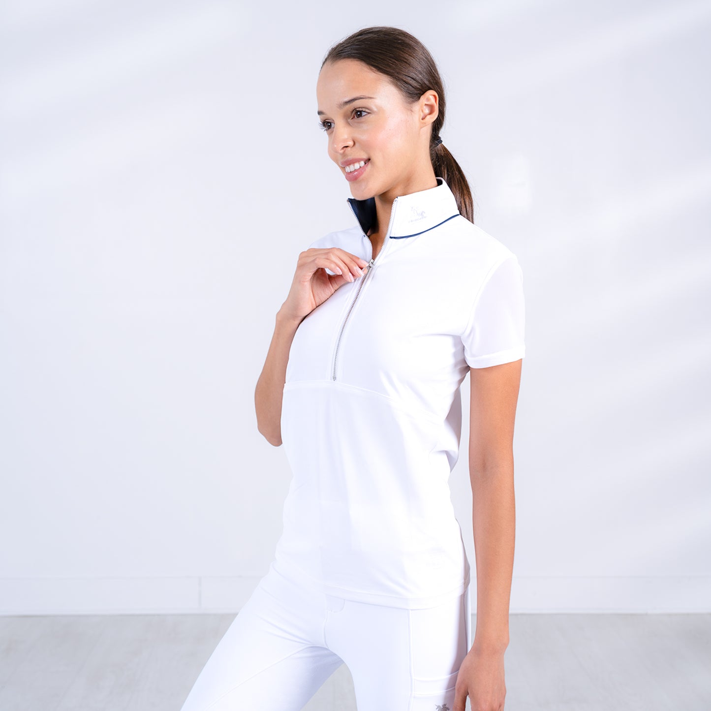 Catherine Haddad Collection Short Sleeve Shirt "Cool Breeze"