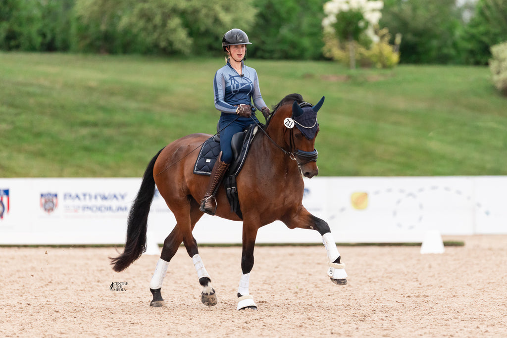 Equestrian Long Sleeve Schooling Show Shirt "Cheval" – UPF 50+