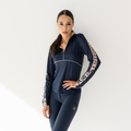 Equestrian Long Sleeve Schooling Shirt  “Voyage” – UPF 50+