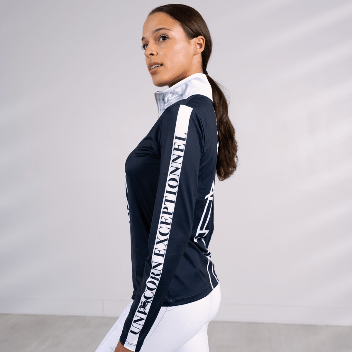 Catherine Haddad Collection Long Sleeve Shirt "Dark Denim" - Uniqcorn Exceptionnel