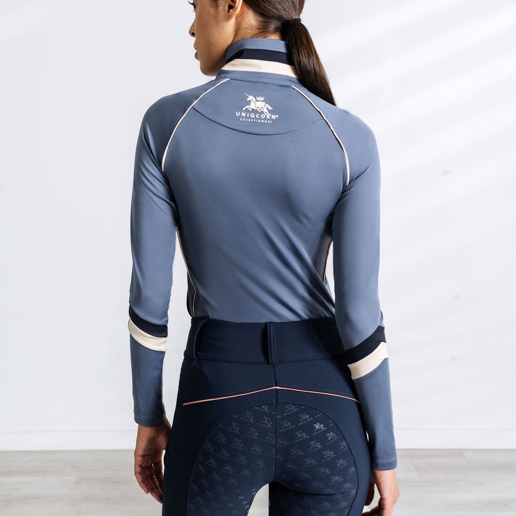 Equestrian Sun Shirt "Bluebird" - Uniqcorn Exceptionnel