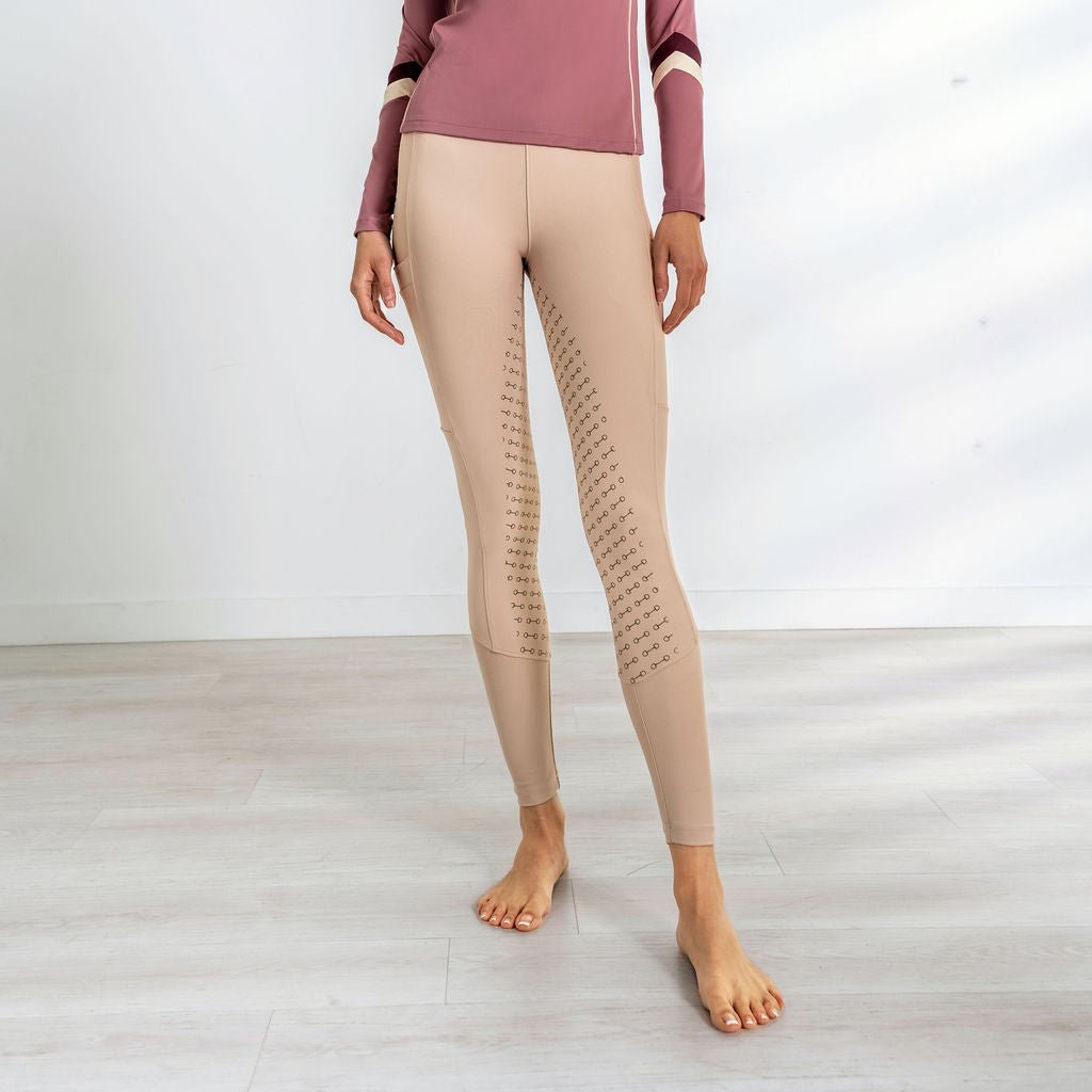 Hi-Rise Equestrian Tights "Hunter" - Uniqcorn Exceptionnel